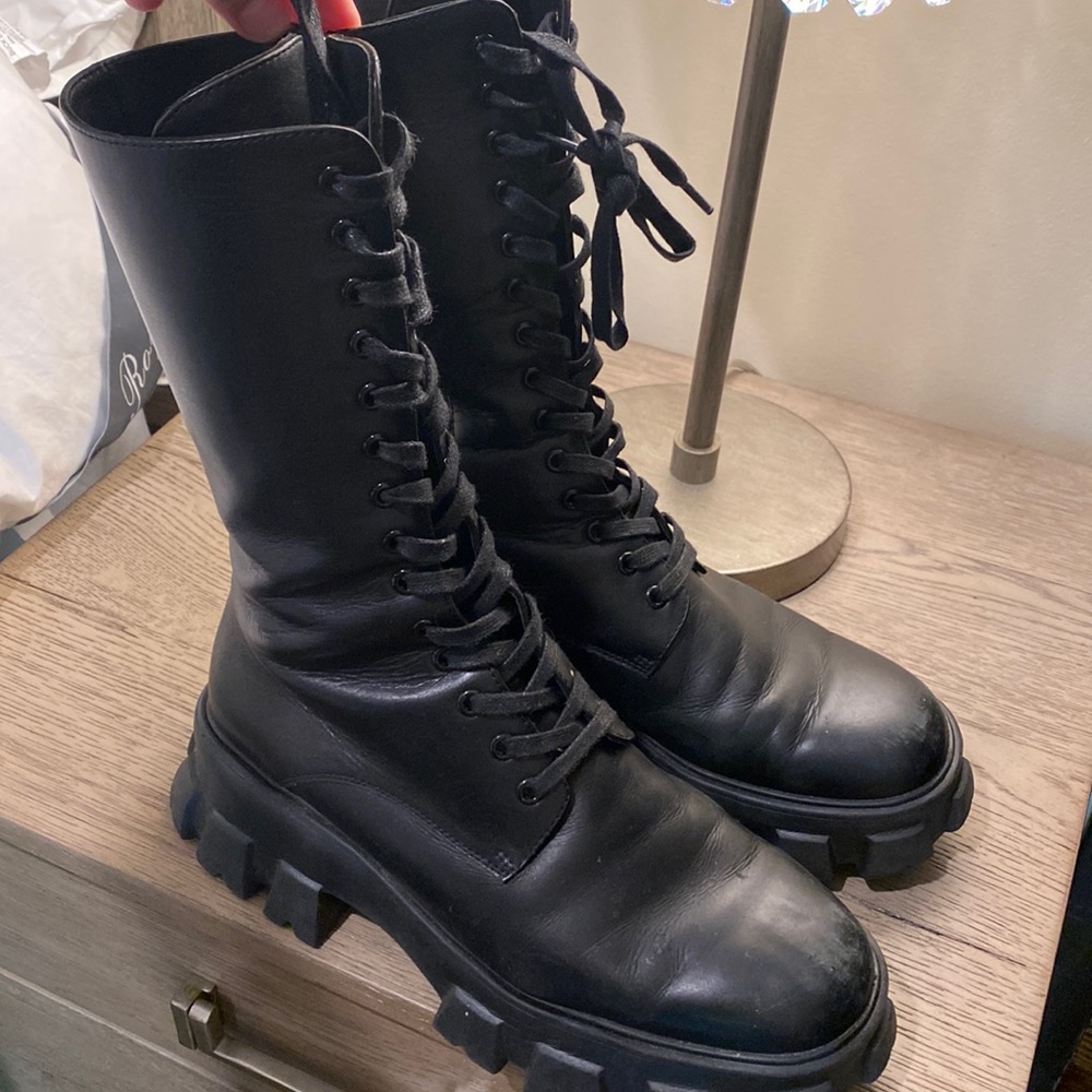 Tony Bianco Chunky Combat Boot
